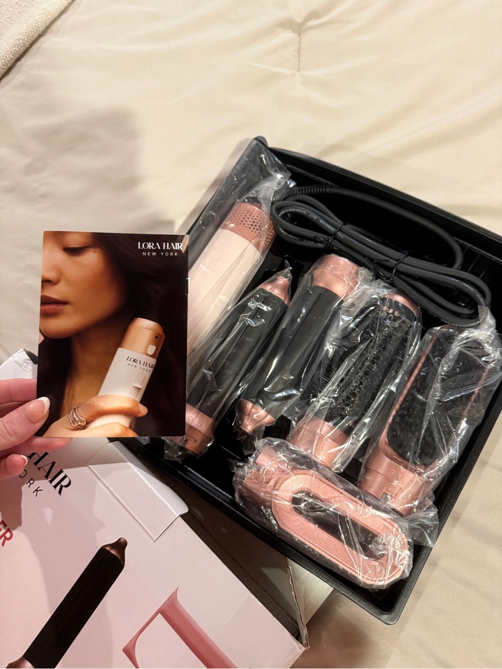 Rose Gold 5-in-1 Women’s Hair Styling Set